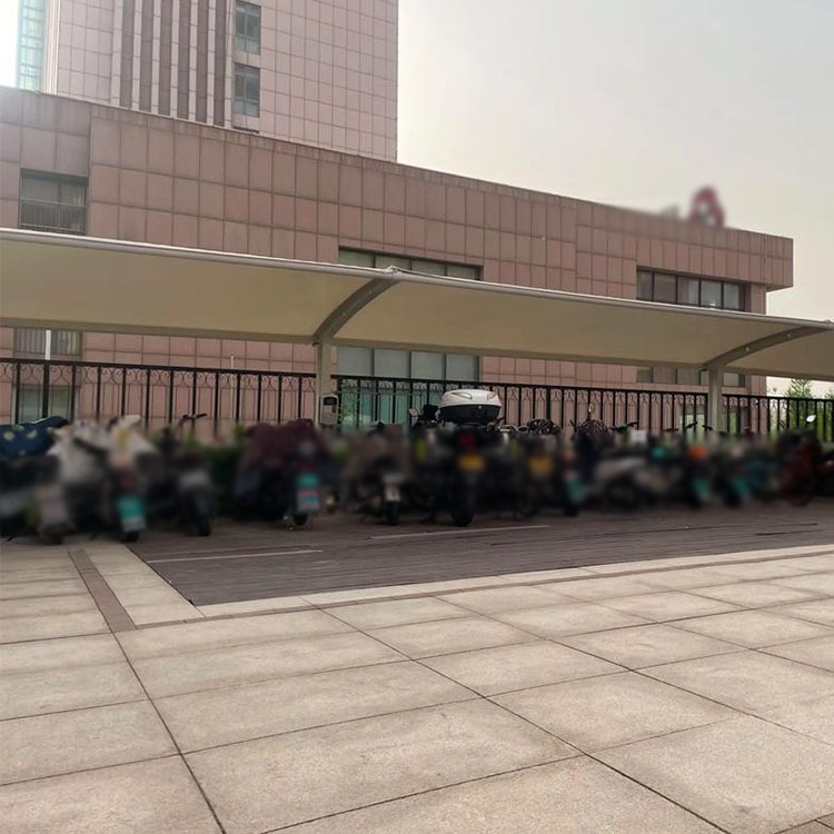 新安县膜结构电动车棚